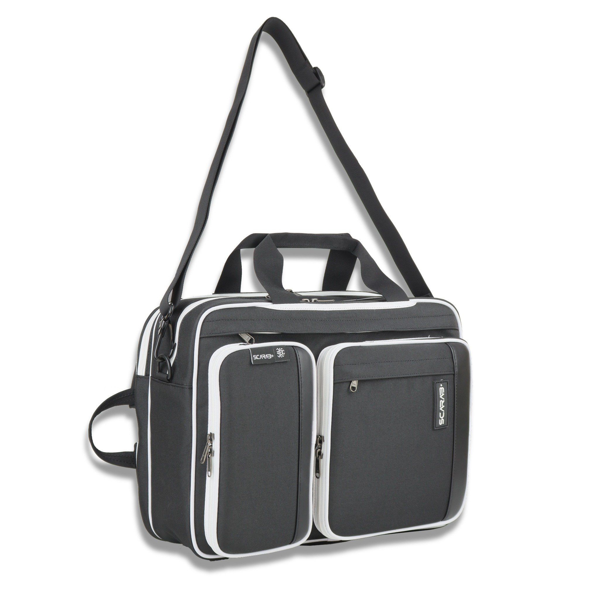  Admix School Bag -  Black White 