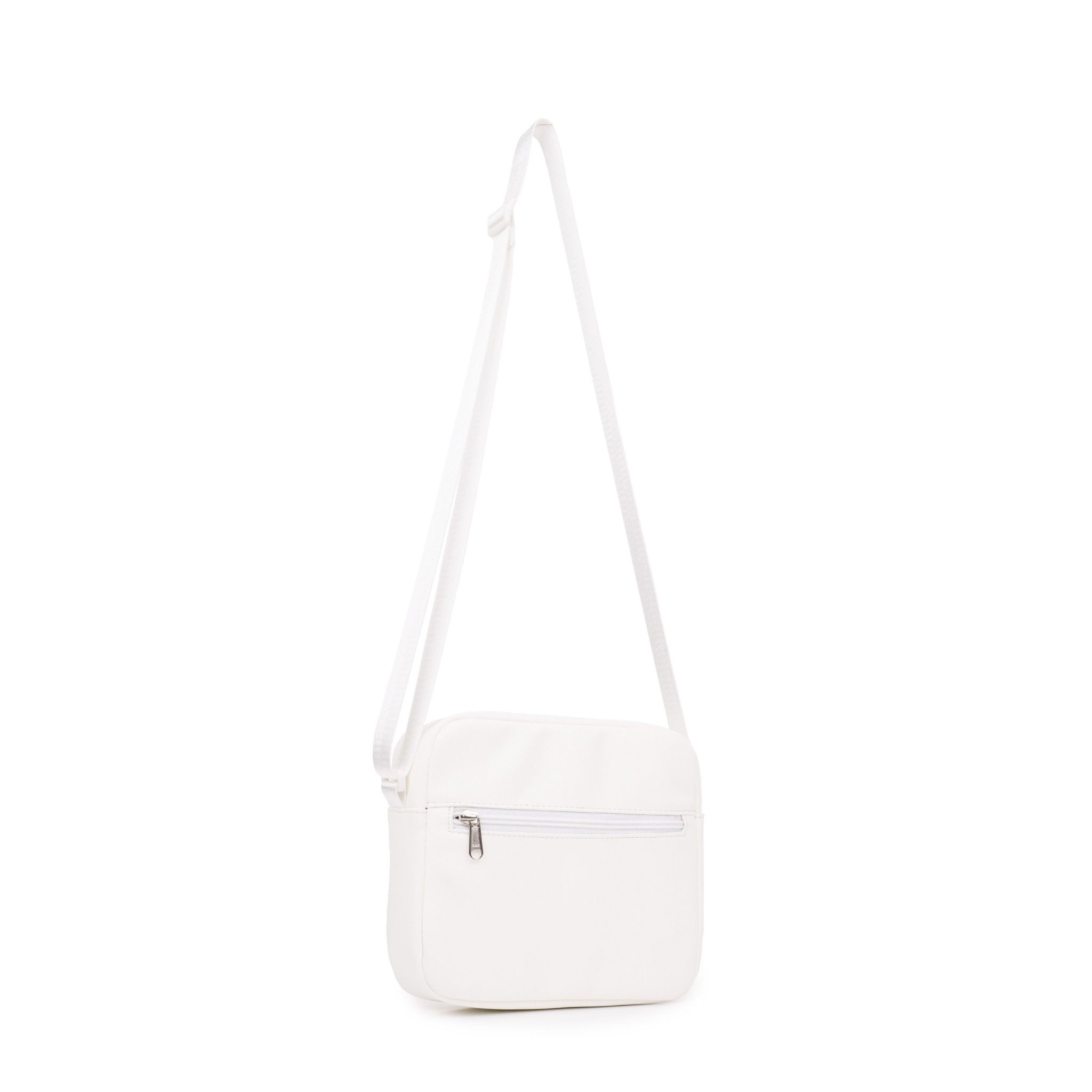  Scarab Urban Leather Shoulder Bag - White 
