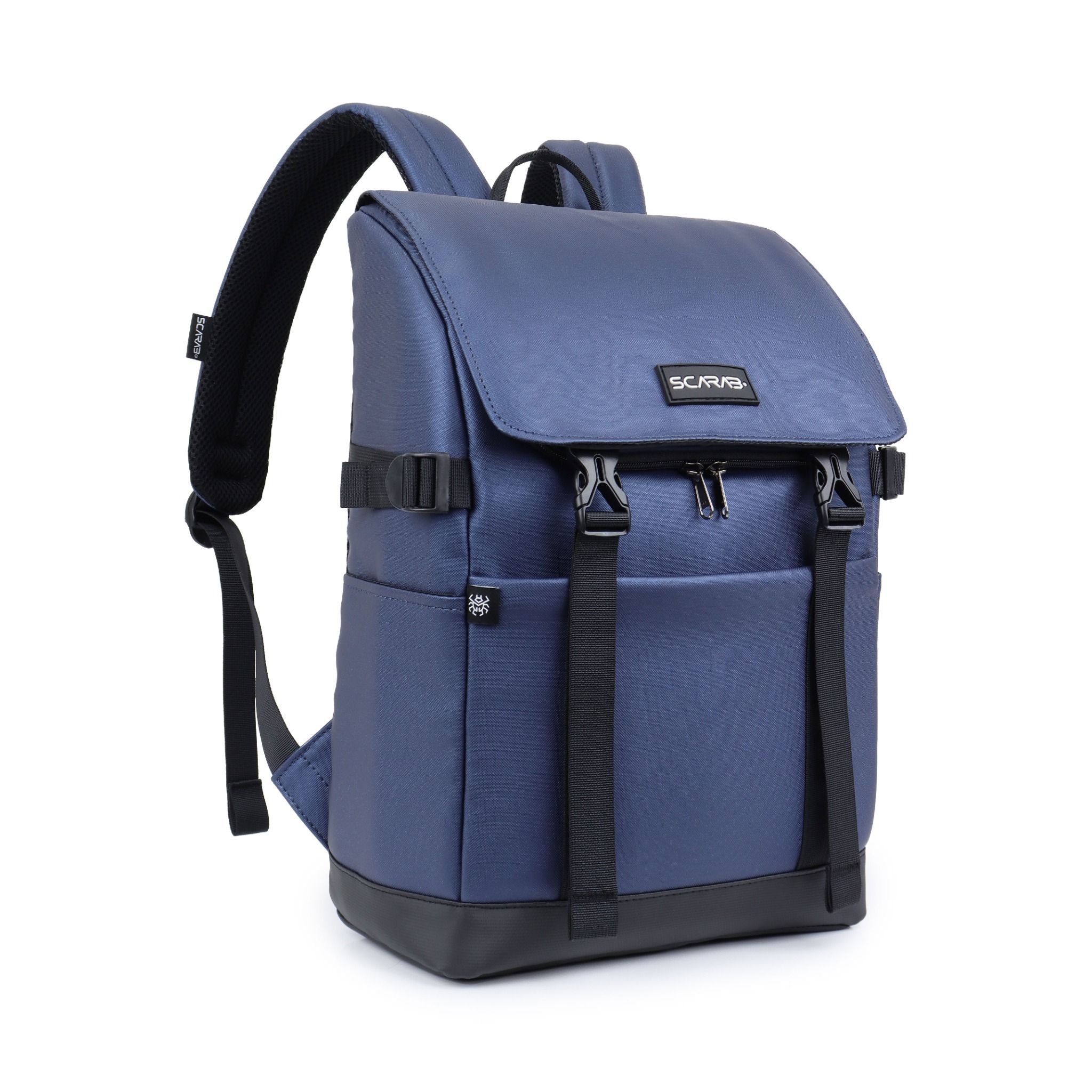  Urban Leather Backpack - Navy 