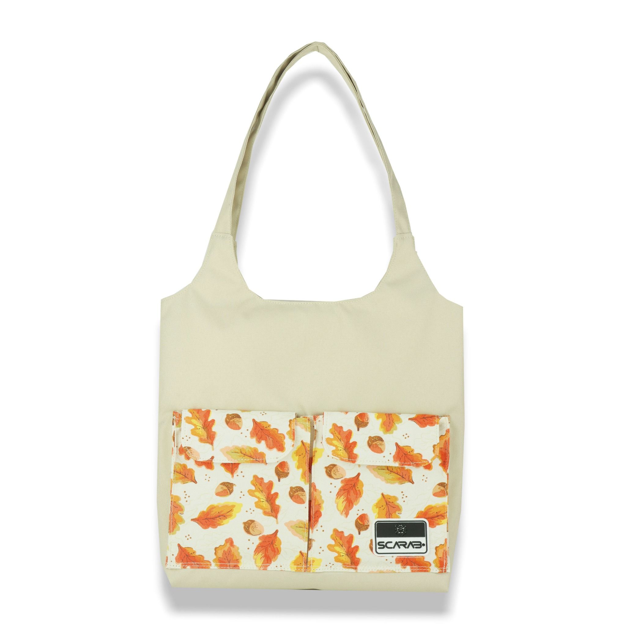  CARRY TOTE BAG - BEIGE 