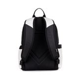  Multi Fabric Backpack - Black Beige 