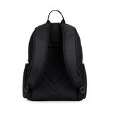  Multi Fabric Backpack - Black White 