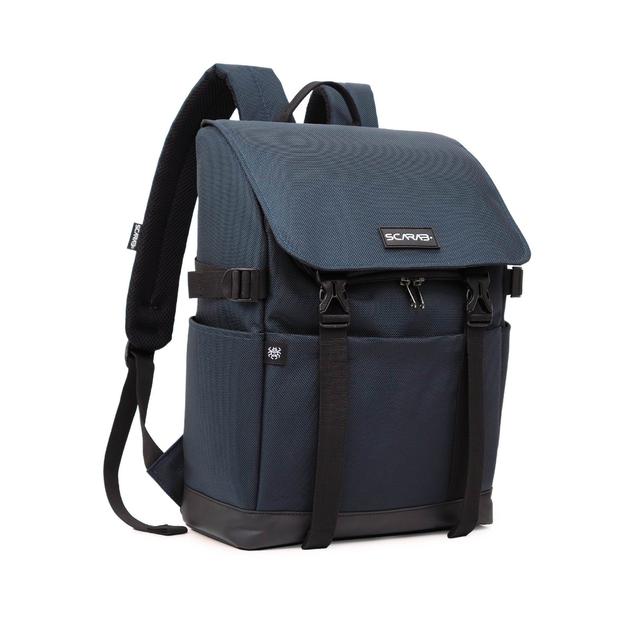  Urban Fabric Backpack - Charcoal Blue 