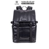  Urban Leather Backpack - Alligator 