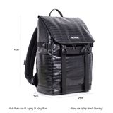  Urban Leather Backpack - Alligator 