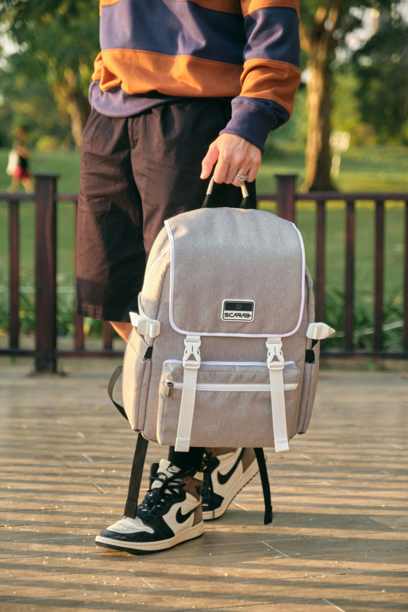  Classmate Backpack - Pale Silver 