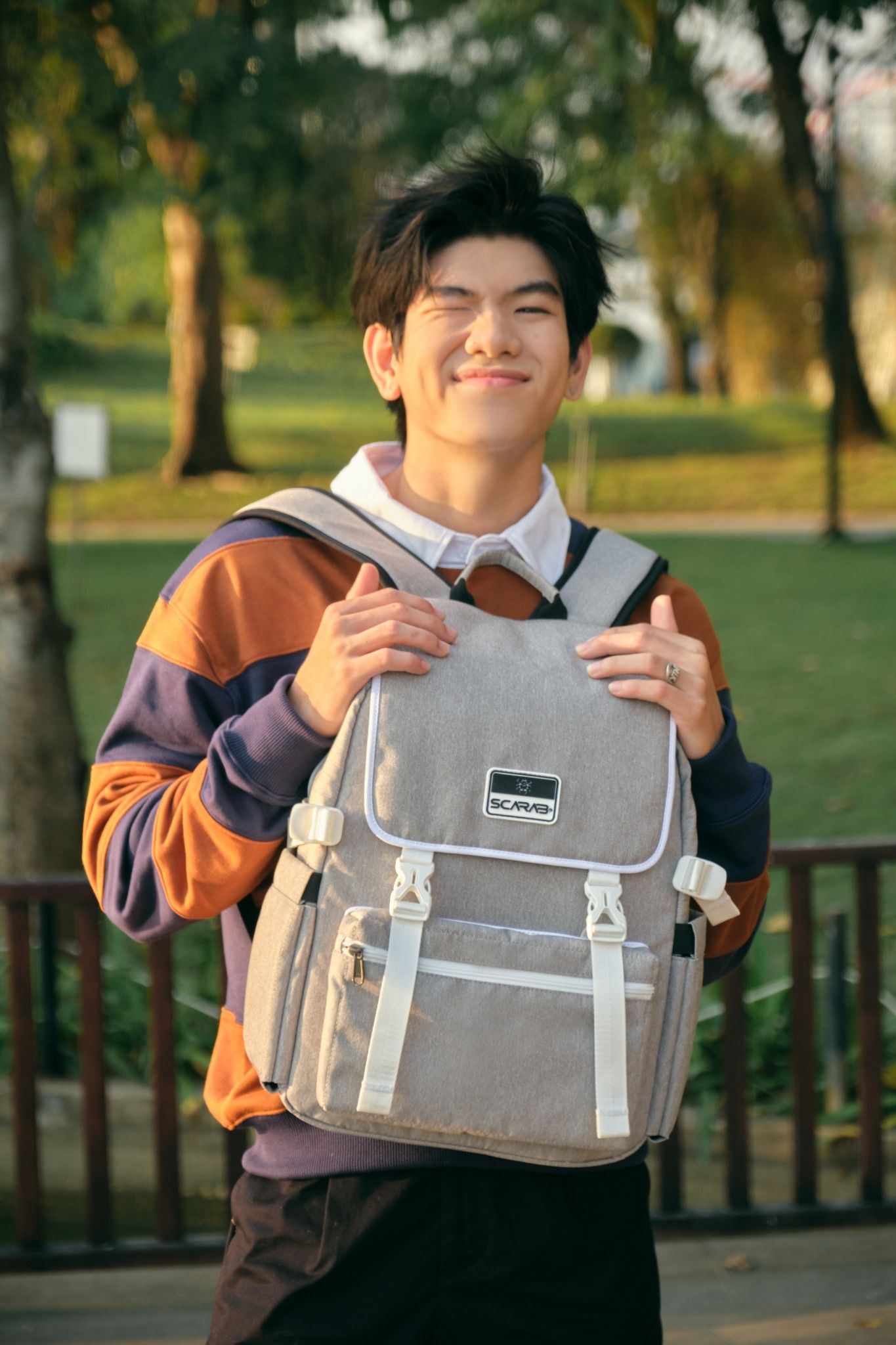  Classmate Backpack - Pale Silver 