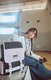  Tetris Backpack - Pink 