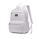  Multi Leather Backpack - Grey 