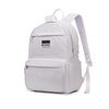  Multi Leather Backpack - Grey 