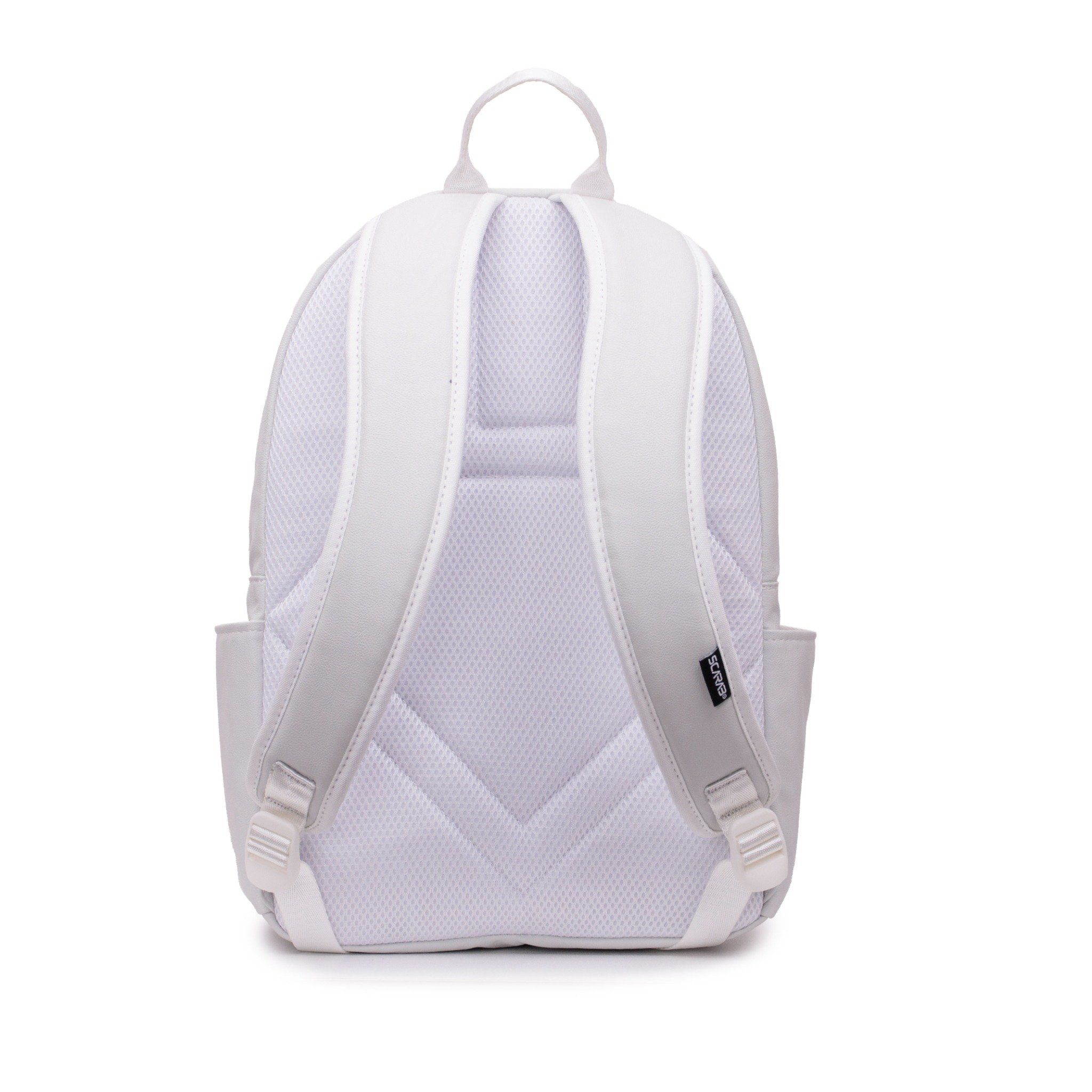  Multi Leather Backpack - Grey 