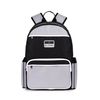  Multi Fabric Backpack - Grey 