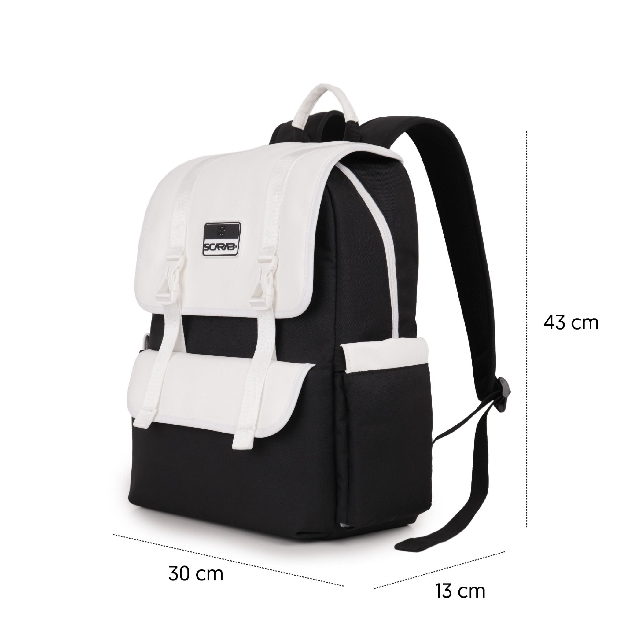  Passion Backpack - Black White 