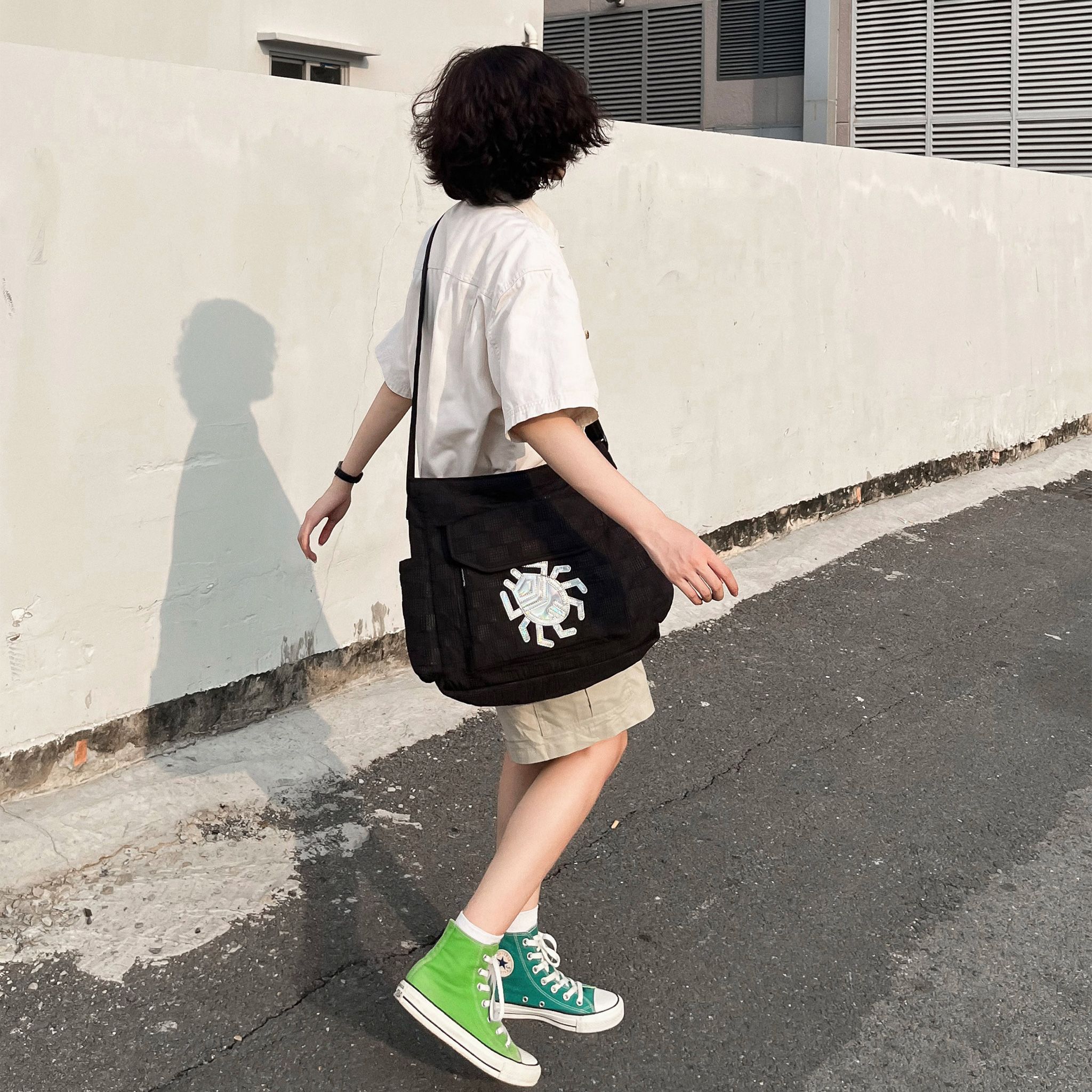  HIPPIE TOTE BAG -  REFLECTIVE 