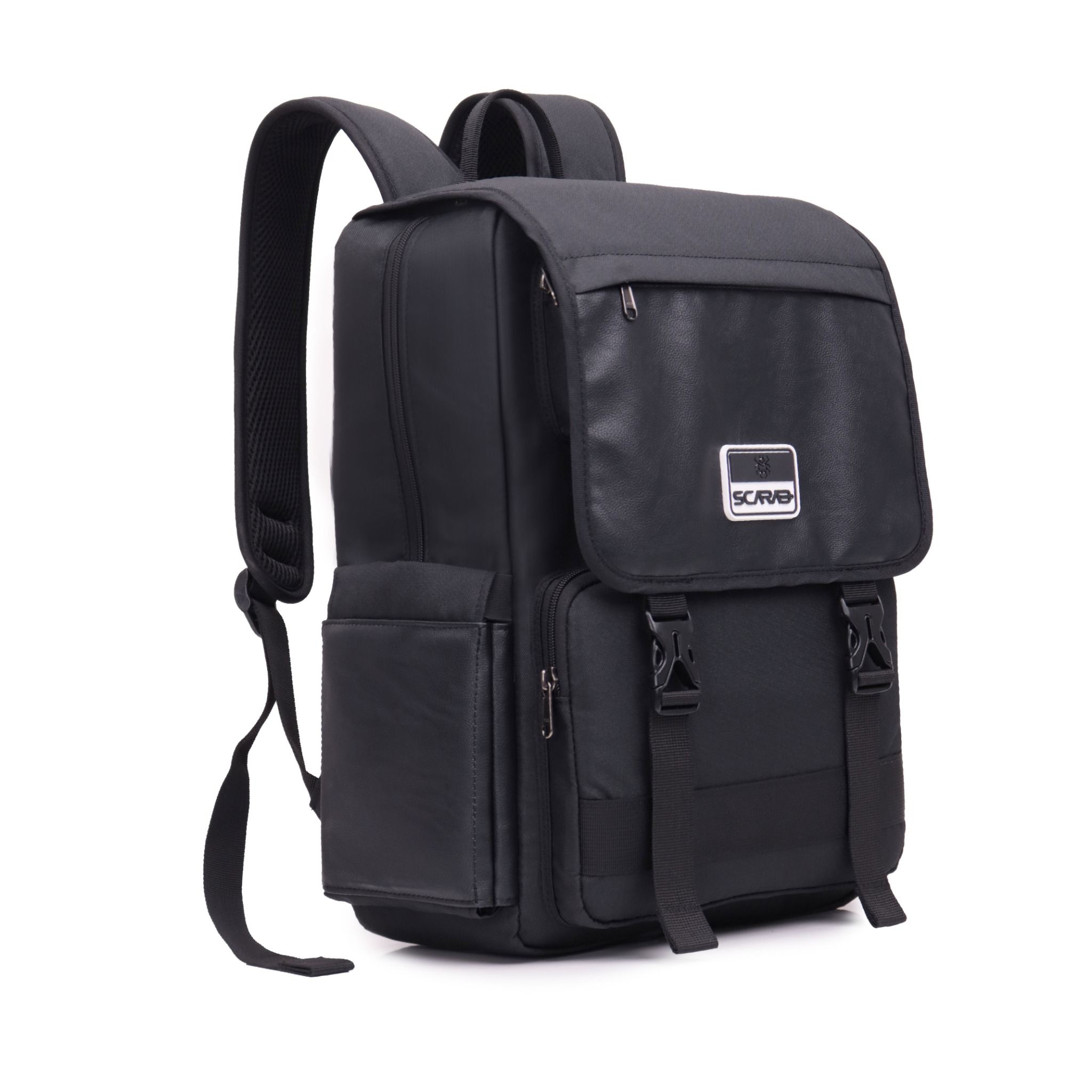  Tetris Backpack - Black Leather 