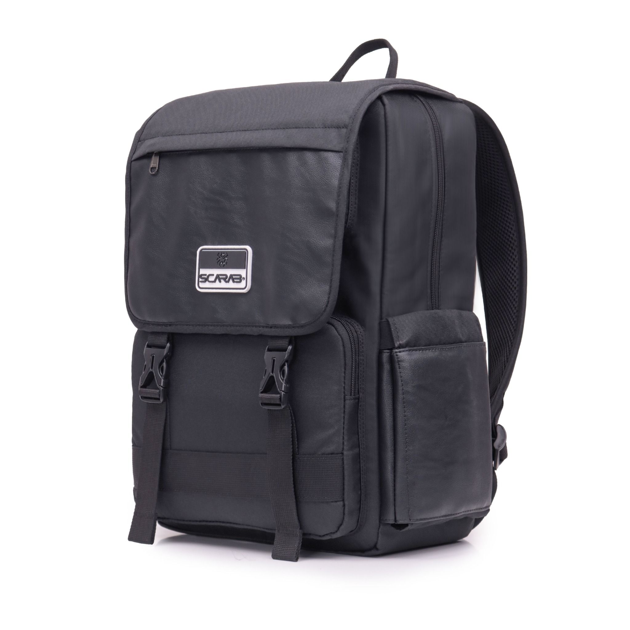  Tetris Backpack - Black Leather 