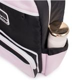  Multi Fabric Backpack - Pink 