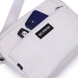  Plain Messenger Bag - White 