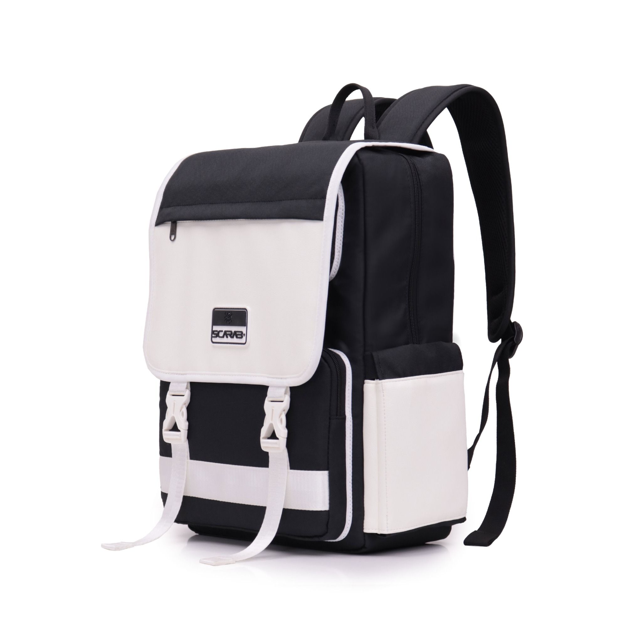  Tetris Backpack - White Leather 