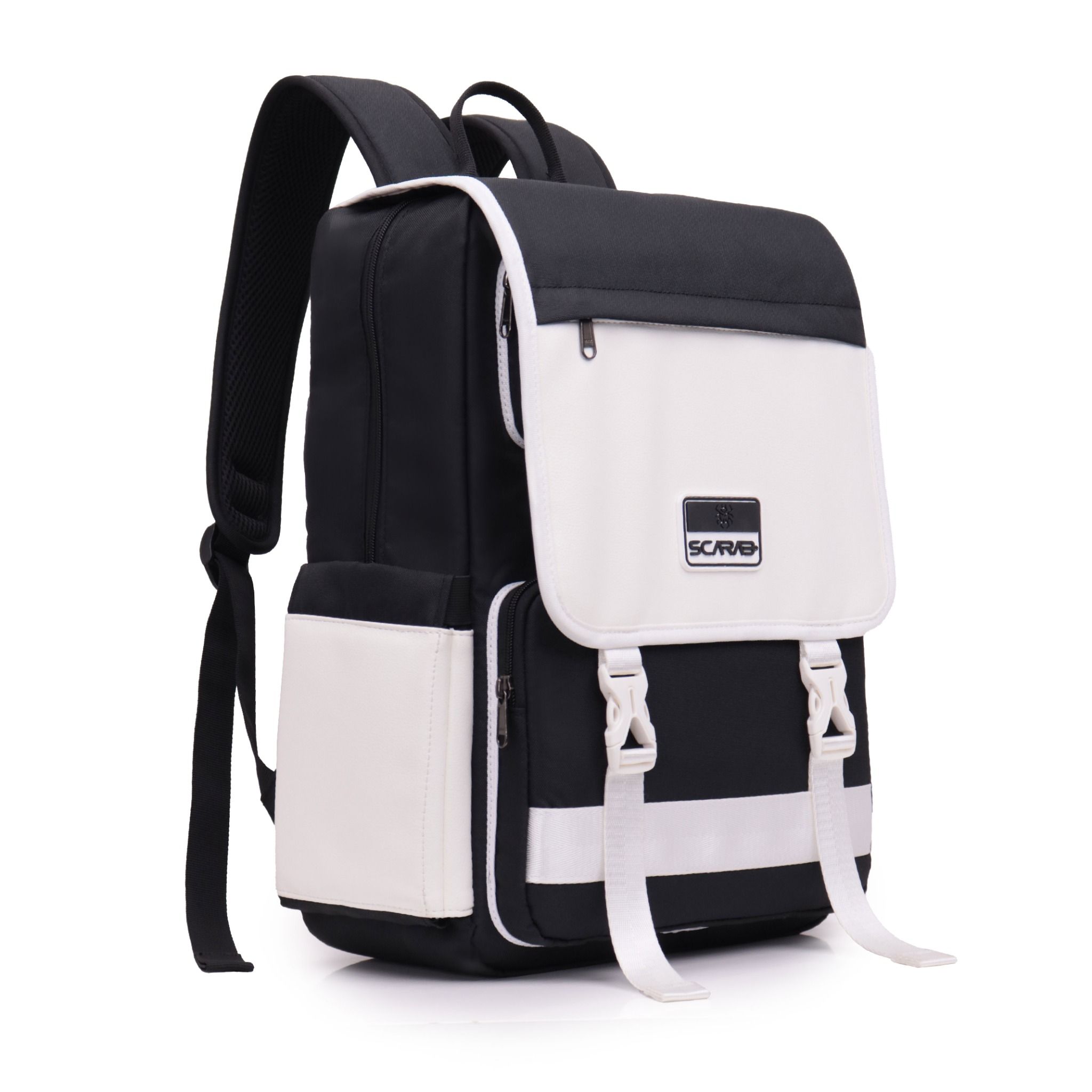  Tetris Backpack - White Leather 