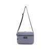 Plain Messenger Bag - Grey