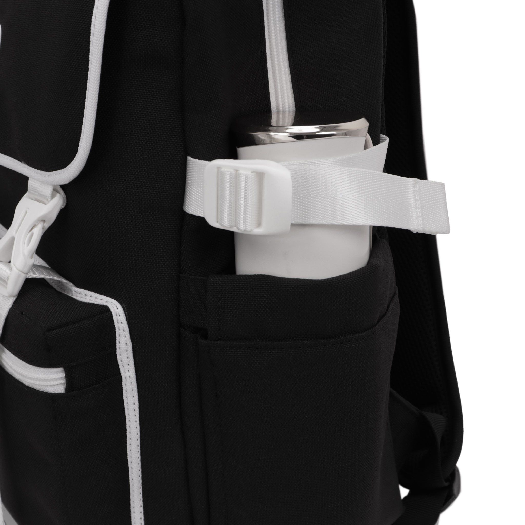  Classmate Backpack - Black White 