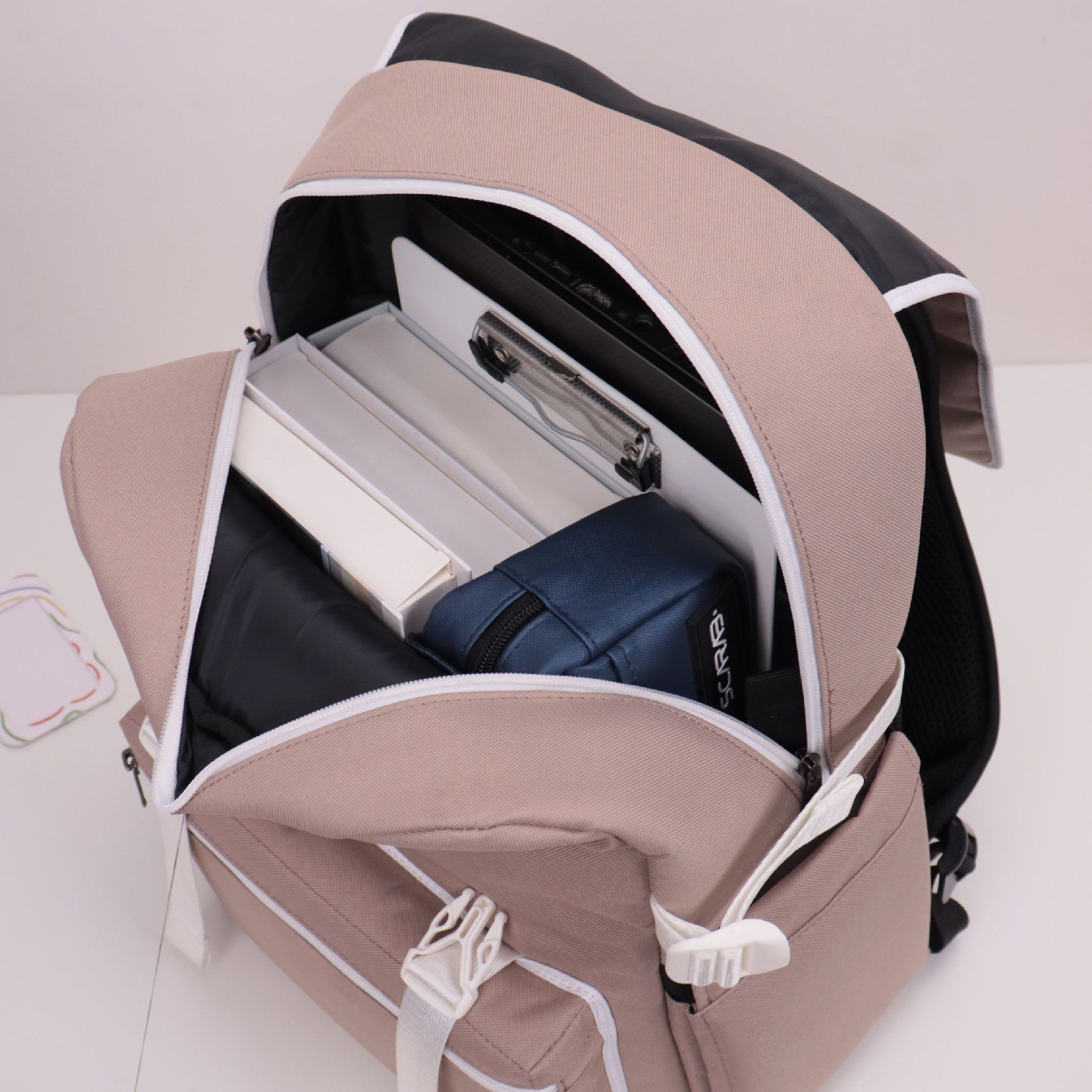  Classmate Backpack - Latte 