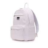  Multi Leather Backpack - White Dot 