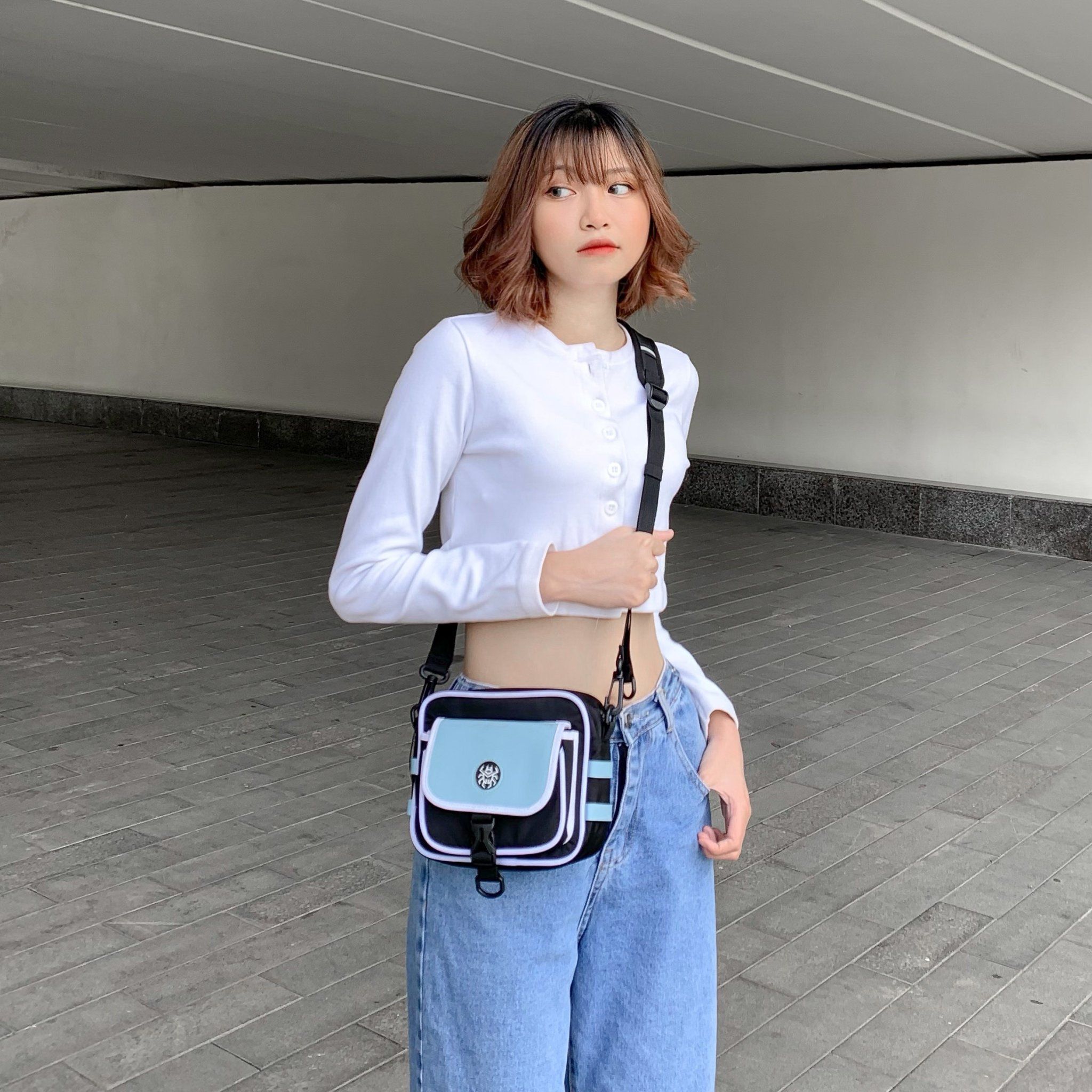  LETTER SHOULDER BAG 