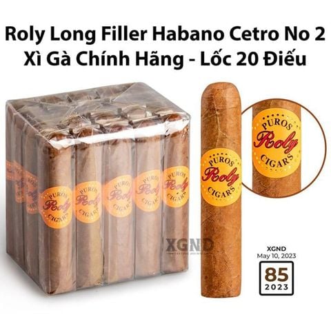 Cigar Roly Long Filler Habano Cetro No 2 - Xì Gà Chính Hãng