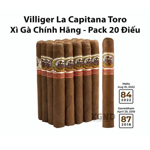 Cigar Villiger La Capitana Toro - Xì Gà Chính Hãng