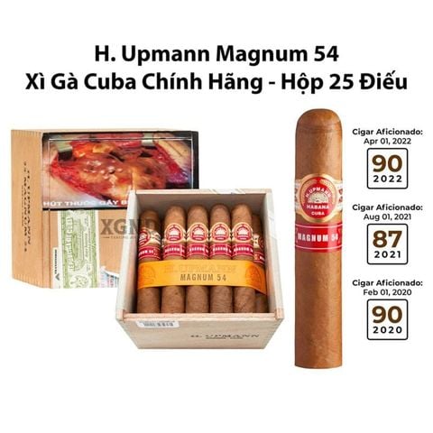Cigar Cuba H Upmann Magnum 54 - Xì Gà Cuba Chính Hãng