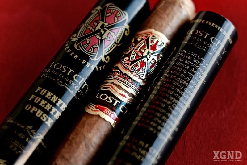Cigar Fuente Fuente Opus X The Lost City LE Double Robusto Tubo