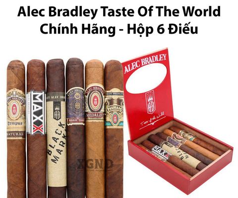 Xì Gà Alec Bradley Taste Of The World - Xì Gà Chính Hãng - Hộp 6 Điếu