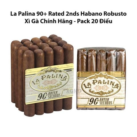 Cigar La Palina 2nds Habano Robusto - Xì Gà Chính Hãng - Pack 20 Điếu