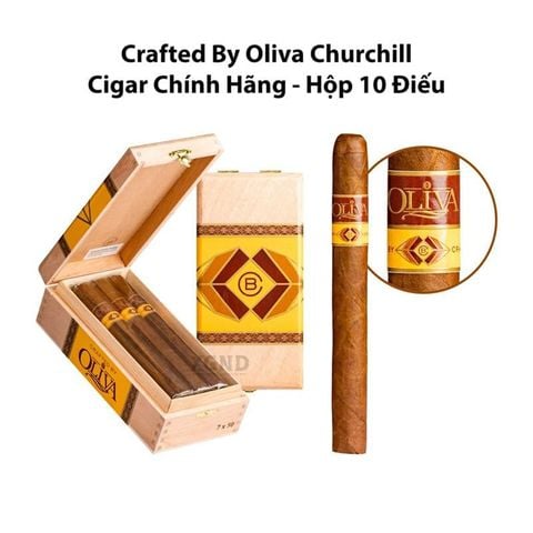 Cigar Crafted By Oliva Churchill - Xì Gà Chính Hãng