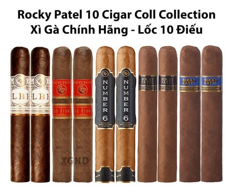 Cigar Rocky Patel 10 Cigar Coll Collection - Lốc 10 Điếu Xì Gà Chính Hãng
