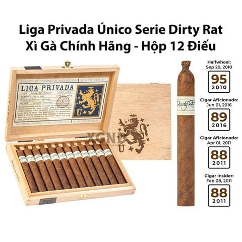 Cigar Liga Privada Unico Serie Dirty Rat - Xì Gà Chính Hãng