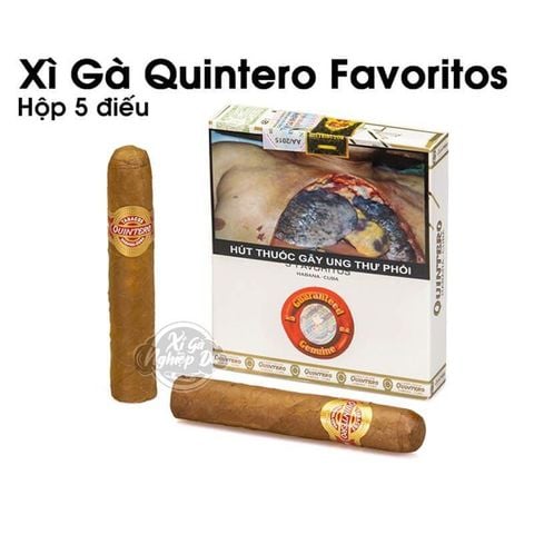 Cigar Cuba Quintero Favoritos - Xì Gà Cuba Chính Hãng