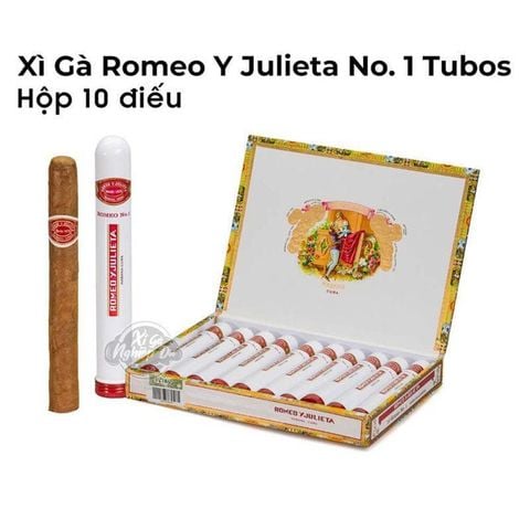 Cigar Romeo Y Julieta No.1 Tubos - Xì Gà Cuba Chính Hãng