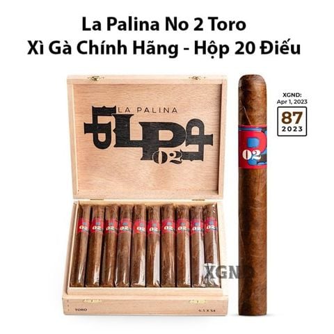 Cigar La Palina No 2 Toro - Xì Gà Chính Hãng
