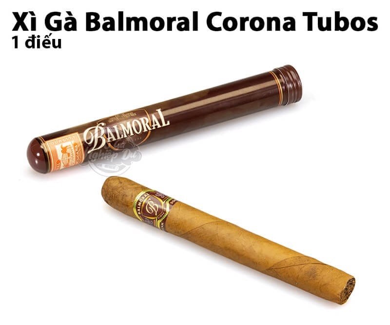 Cigar Balmoral Corona Tubos - Xì Gà Dominica Chính Hãng