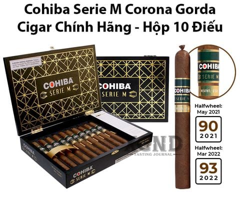 Cigar Cohiba Serie M Corona Gorda - Xì gà Chính Hãng