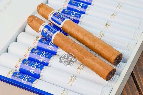 Cigar Dunhill Aged Tubed Tabaras - Hộp Xì Gà Dominica Chính Hãng