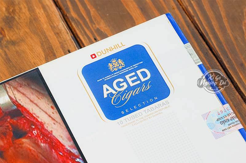 Cigar Dunhill Aged Tubed Tabaras - Hộp Xì Gà Dominica Chính Hãng
