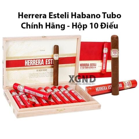 Cigar Drew Estate Herrera Esteli Habano Tubo - Xì Gà Chính Hãng