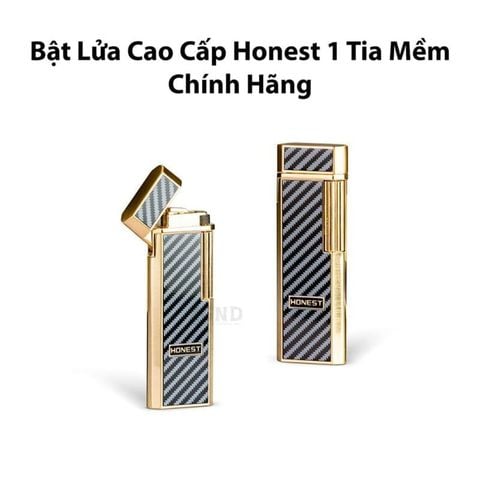 Bật Lửa Xì Gà Cao Cấp Honest 1 Tia Mềm Chính Hãng
