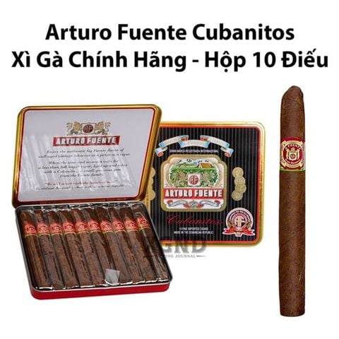 Cigar Arturo Fuente Natural Cubanitos - Xì Gà Chính Hãng