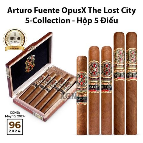 Cigar Fuente Fuente Opus X The Lost City Limited 5 Collection Chính Hãng