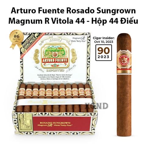Cigar Arturo Fuente Rosado Sungrown Magnum R Vitola 44 - Xì Gà Chính Hãng